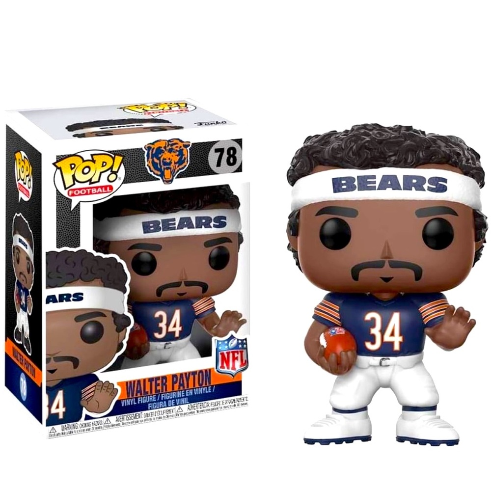 Funko POP! Football Legends Chicago Bears Walter Payton #78 MINT with protector